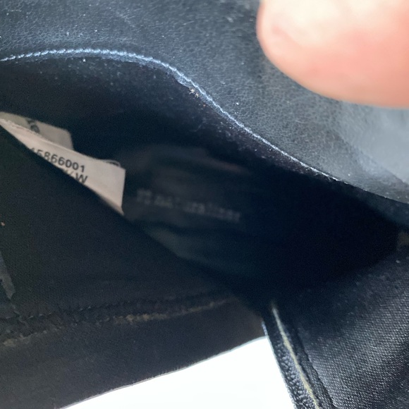 Naturalizer - Woman’s black faux leather moto ankle boots, Size: 7.5W - Picture 11 of 11